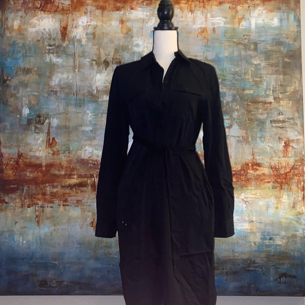 RALPH‎ LAUREN Belted Shirt Dress